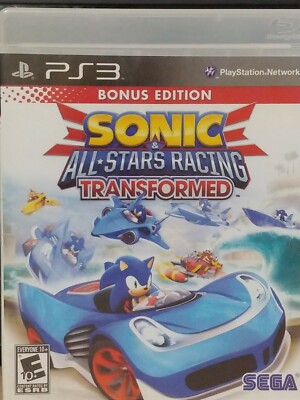 Sonic & All-Stars Racing Transformed -- Bonus Edition (Sony PlayStation 3, 2012)