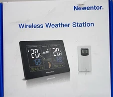 Newentor Wireless Weather Station With LED Display Colored FJ3378 Indoor Outdoor