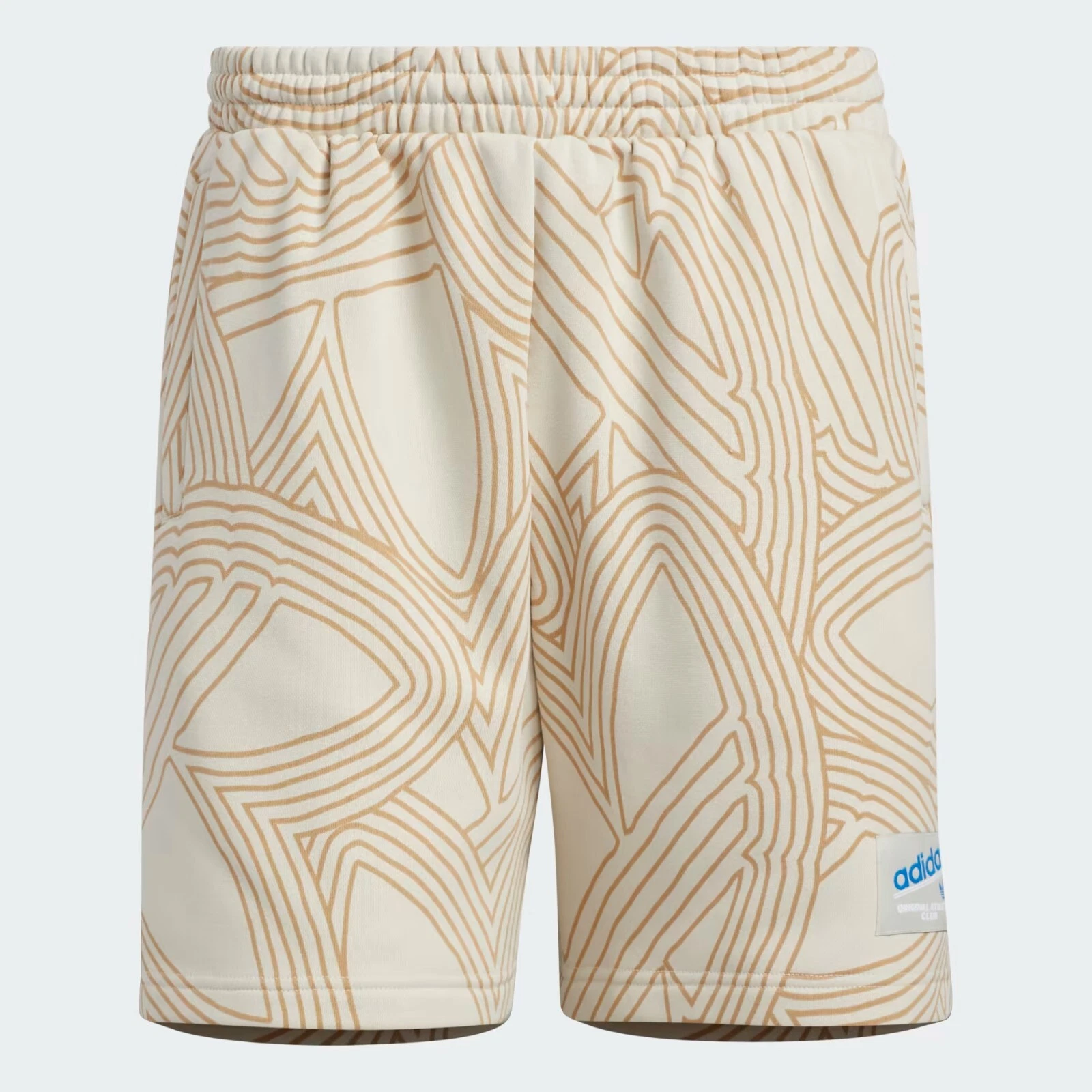 Nuovi pantaloncini ADIDAS ORIGINALS OAC AOP HI2968 BERMUDA COLORE ALLUMINA TAGLIA MEDIA