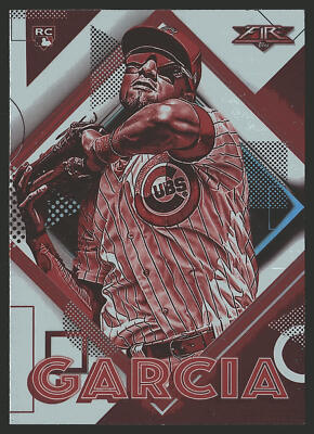 2020 Topps Fire #140 Robel Garcia Red Blaze