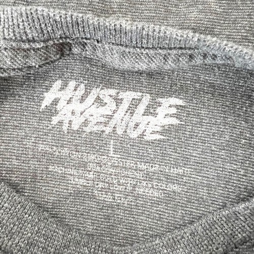 Hustle Avenue Sweater Youth Large Grey Savage Tiger Long Sleeve Pullover Boys - Picture 5 of 11
