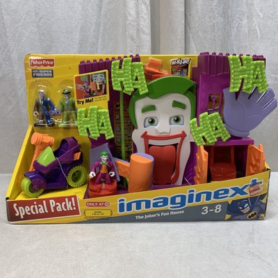 NEW Fisher-Price Imaginext DC Super Friends The Joker's Fun House SPECIAL BONUS