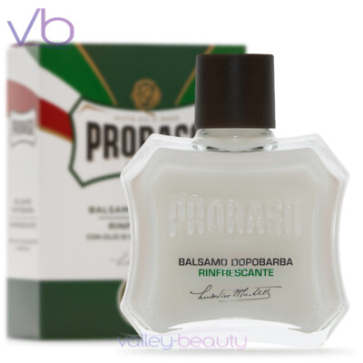 PRORASO Balsamo Dopobarba Green Aftershave Balm, Classic Eucalyptus Fragrance