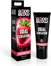 Good Blow Oral Sensation Strawberry 1.5oz - Flavored BJ Oral Sex Lube