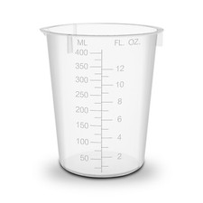 400ml RE-GEN Graduated Plastic Liquid Paint Epoxy Resin Mixing Pouring Cup