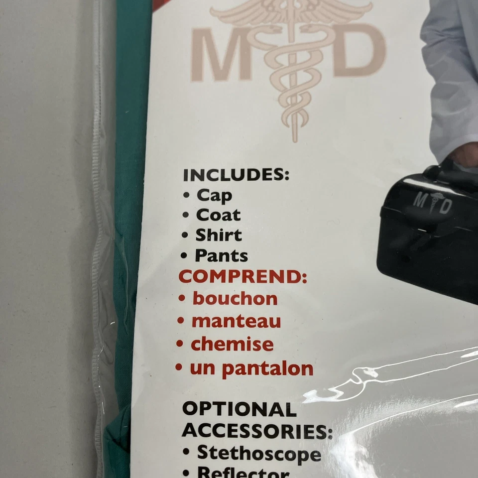 Foro Novedades 66943 Cirujano Jefe Niño Disfraz Halloween para Niño Mediano 8-10 Foto 4 de 4