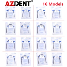 AZDENT Dental Orthodontic Stainless Steel Rectangular Arch Wire Natural Form