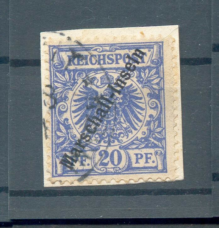 Marshall-I. 4I Second Stamp gest. Luxury Piece BPP 200EUR (F2124