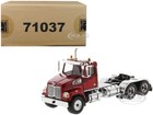WESTERN STAR 4700 SF TANDEM DAY CAB TRACTOR RED 1/50 BY DIECAST MASTERS 71037