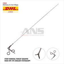 ANS Stent Removal Forceps Silver Sleeve Flexible Alligator 5fr/40cm