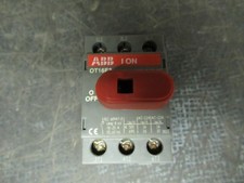ABB OT16E3 DISCONNECT SWITCH 600 V 16 A 10 HP @ 480 VAC 3 PH *WARRANTY INCLUDED*