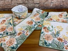 Sander Gobelin Tischset Deckchen Tischläufer Basket Florista Floral   Größenwahl