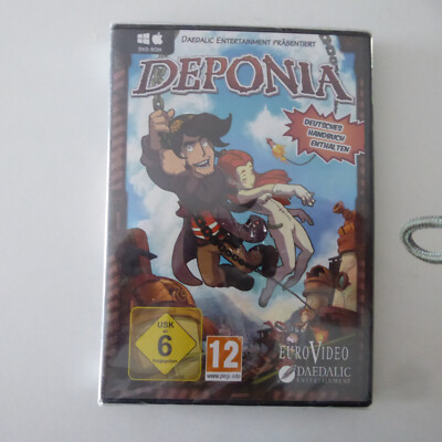   Deponia - One 1 (PC DVD Spiel) (DE) OVP Daedalic  NEW SEALED NEU  