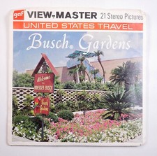 View-Master Busch Gardens - 3 reel packet A988