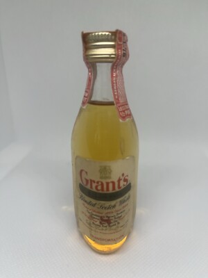 Vintage Grants Blended Scotch Whisky Imported from Scotland Empty Bottle