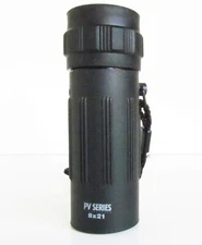 Vintage Marlboro Unlimited Vivitar PV Series 8x21 Monocular Scope Original Case