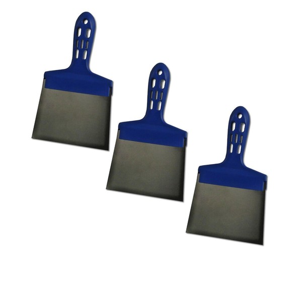 3X Fugenspachtel 130X90Mm Dewepro Spatel Spachtel FläChenspachtel Dekorspachtel-image