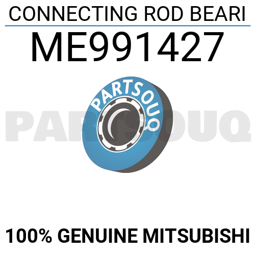 ME991427 Genuine Mitsubishi CONNECTING ROD BEARI | eBay