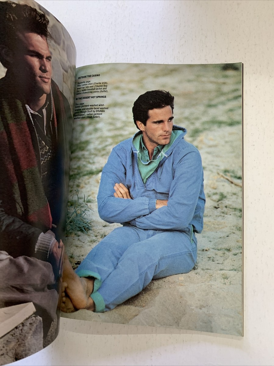 Vintage Men's Wear Magazine March 1983 - Vintage Fashion Magazine