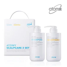 Atomy Scalpcare 1 set Hair Shampoo 500ml  + Conditioner 500ml Made in Korea