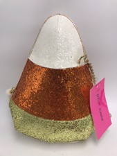 betsey johnson candy corn purse