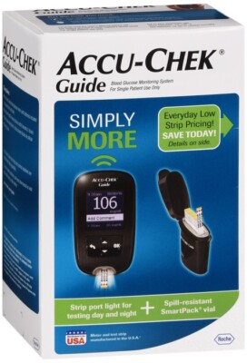 ACCU-CHEK Guide Blood Glucose Monitoring System 1 EA