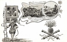 WW1 WWI - 16° REGGIMENTO ARTIGLIERIA - Art Nouveau - NV - #129