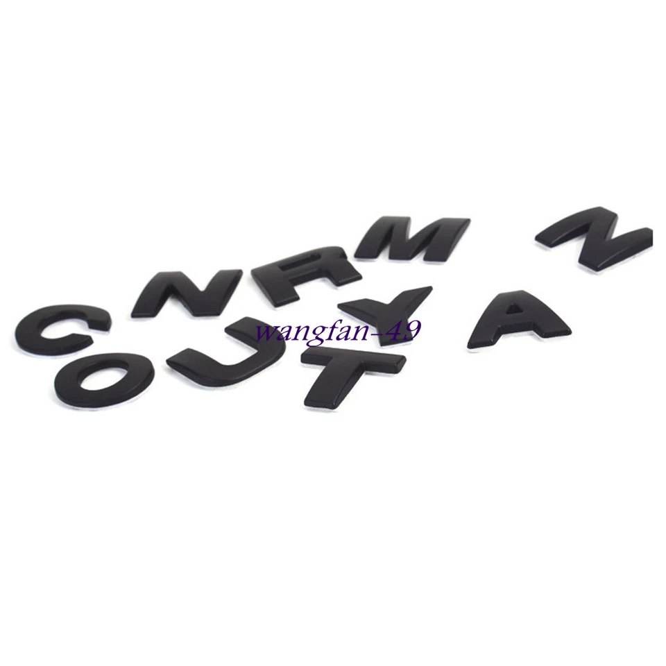 Insignia de maletero emblema 3D cola automática negro brillante para MINI Cooper Countryman R60 F60 Foto 2 de 2