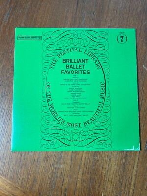 The Festival Symphony Orchestra   Brilliant Ballet Favorites - LP Vinyl VG