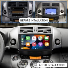For Toyota RAV4 2007-2012 Apple Carplay Android 12 Car GPS Radio Stereo RDS WiFi