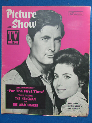 Picture Show Magazine - 22/8/1959 - Fess Parker & Tina Louise Cover
