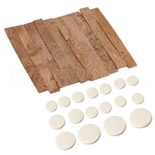 10x Clarinet Cork & 17x Clarinet Pad Two-layer Construction for Clarinet
