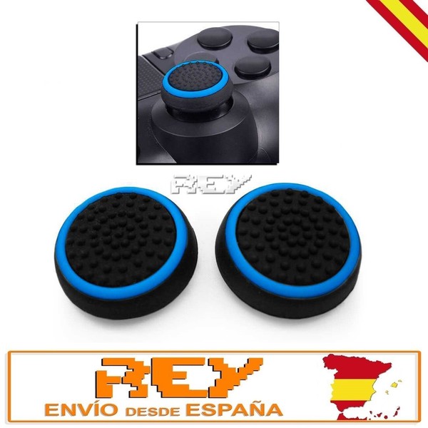 2x Fundas Silicona Mando Dualshock 4 / Slim / Pro y Microsoft Xbox One 2x n78