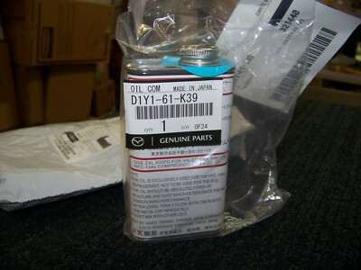 Mazda Compressor Oil D1Y1-61-K39 New | eBay
