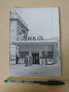 GENOVA BENZINAIO SHELL EPOCA SPLENDIDA ORIGINALE