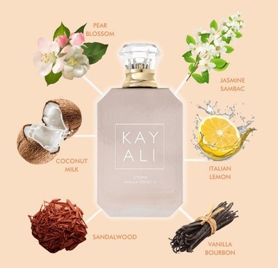 KAYALI Utopia Vanilla Coco 21 Parfum 3.4 oz Coconut Milk Lemon Gardenia Ambrette