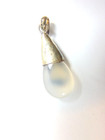 pre-owned sterling silver moonstone pendant — photo 3