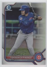 2022 Bowman Chrome Prospects Refractor 212/499 Yohendrick Pinango #BCP-95 5aj