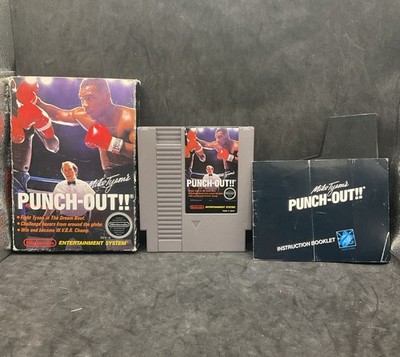 Mike Tyson's Punch-Out (Nintendo Entertainment System, 1987) NES - With Manual!