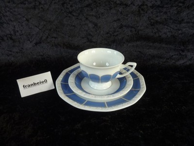 Rosenthal '' MARIA  OPAL '' Kaffeegedeck / 3 tlg. *