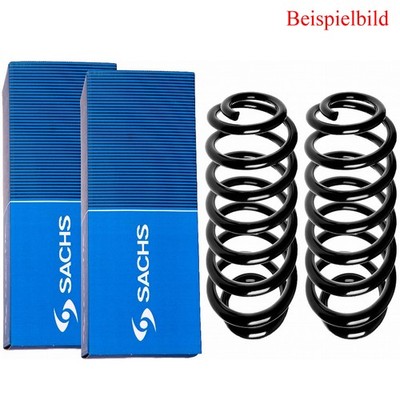 2x SACHS Fahrwerksfeder hinten für Land Rover Freelander 2 FA_ LF_