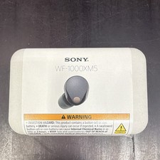Sony WF-1000XM5 True Wireless Noise Canceling Earbuds - Black - BRAND NEW