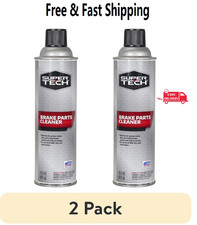 2pack Super Tech Brake Parts Cleaner Non Chlorinated Auto Degreaser Spray 14.5oz 0.69 per gallon