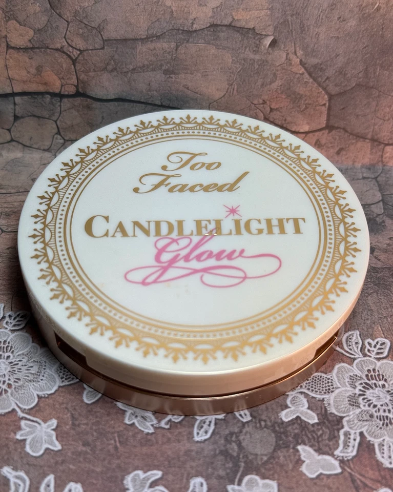 Too Faced Candlelight Warm Glow Highlighting Powder Duo-NIB-10g-Pristine Package - Image 3 of 4