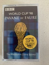 World Cup 98 Faure - Pavane / Jerusalem  Cassette Single - LIKE NEW 
