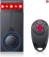 Car Security Alarm with Wireless Remote, 108dB Loud Siren, 3-Level Sensitivity,