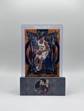 2024-25 Panini Select - Concourse Yves Missi #88 Orange Flash Prizm RC