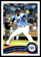 Rafael Soriano 2011 Topps #258 Rays MLB READ FREE SHIPPING AutographDen
