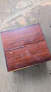 Cocobolo Bowl Blank 6 X 6 X 3"