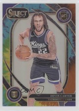 2024-25 Panini Select Courtside Tie-Dye Prizm 5/25 Devin Carter #269 3hd